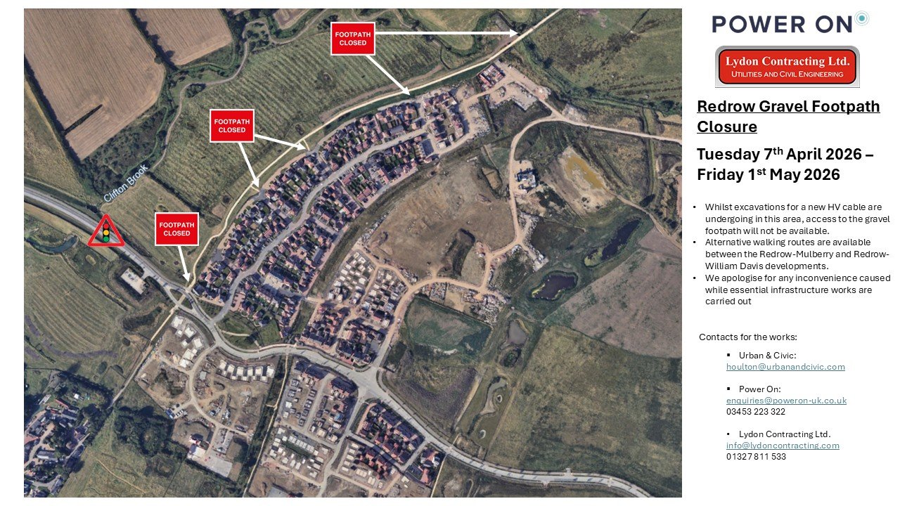 Houlton - HV Upgrade Gravel Path Diagram 07.04.26