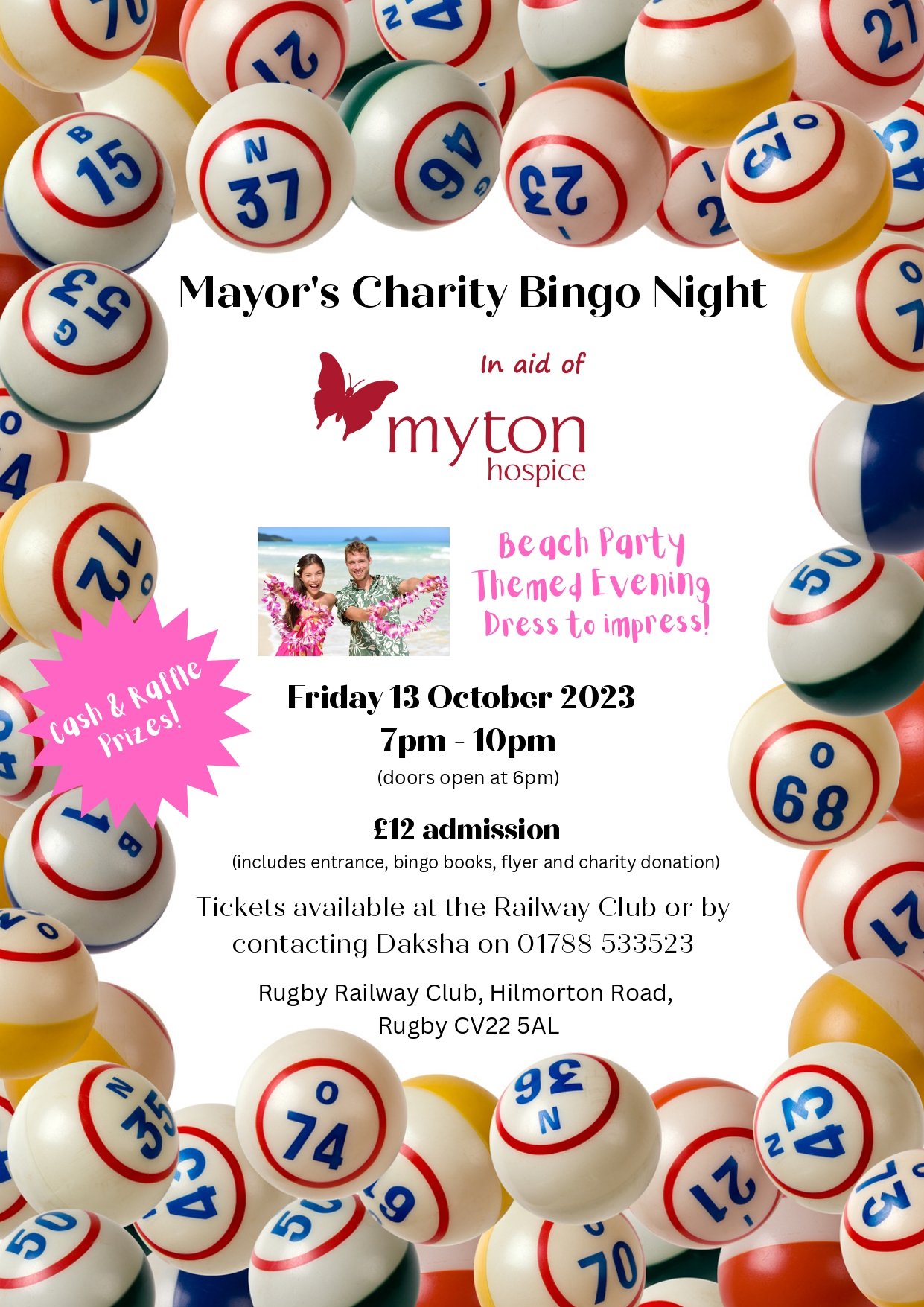 mayor's charity shop bingo night